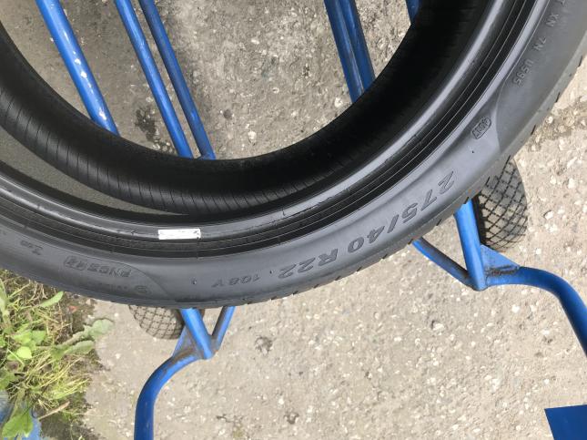 Шины бу 275 40 22 Pirelli p zero 275/40/22