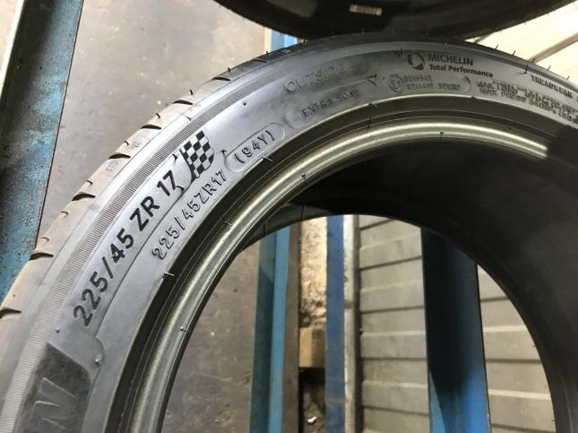 Шины бу 4шт 225 45 17 R17 Michelin Pilot Sport 4