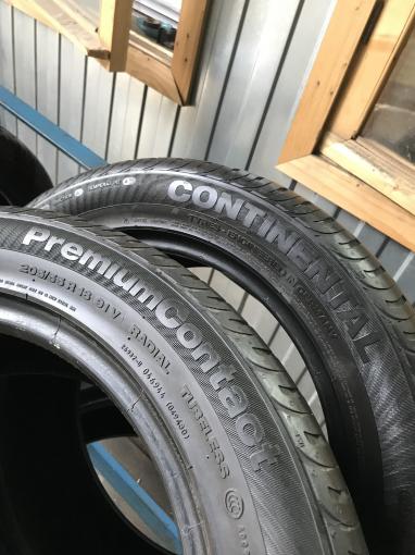 Разноширокие 205/55/16 и 225/50 R16 Continental