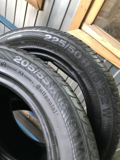 205 55 R16 и 225/50 R16 Спарка Continental PremiumContact