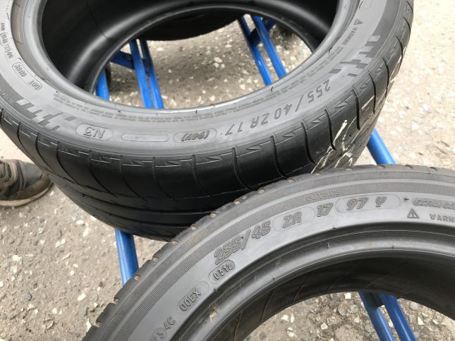 235 45 17 и 255 40 17 Спарка Michelin PS3 PS2 R17