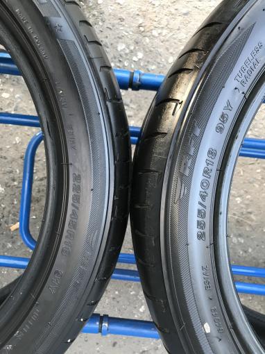 Разноширокие на F30 Rft 225/45 18 и 255/40 Bridgestone