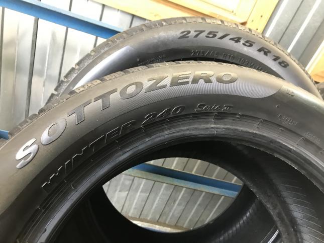 Шины бу 245 50 18 и 275 45 R18 Pirelli на Porsche