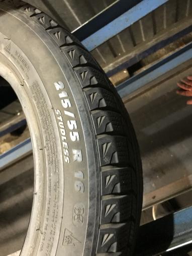 215 55 16 Michelin бу зимняя шина 215/55/16 R16