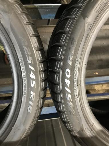 Шины бу 225/45/18 и 245/40/18 Pirelli Winter