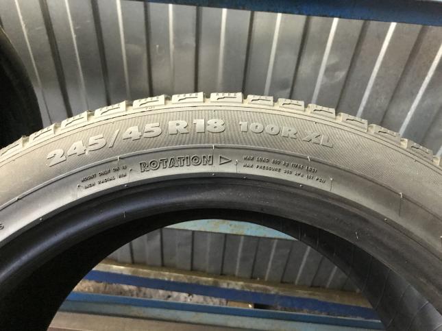 Шинный центр STD Tires предлагает зимние шины бу 245/45R18 Nokian Hakkapeli...