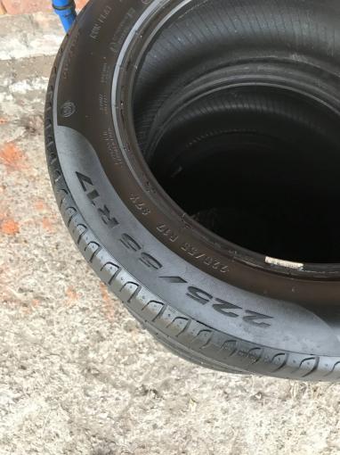 225 55 17 Pirelli Cinturato P7  комплект на f10