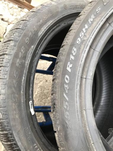 Разноширокие на F30 225/45 и 255 40 R18 Pirelli Runflat