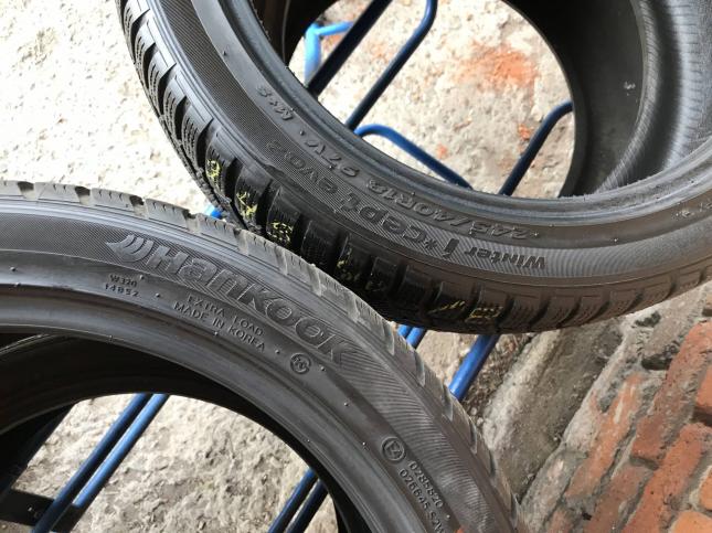 Разноширокие 245/40 и 265/35 R18 Hankook