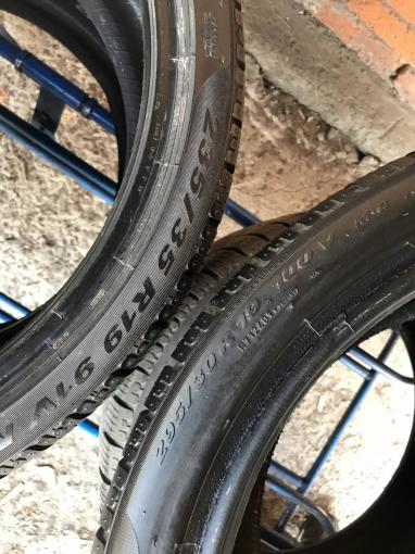 Спарка Porsche 235 35 19 и 295/30 r19 Pirelli