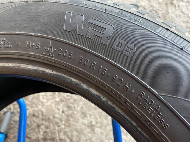 Комплект 205/60R16 Nokian WR D3