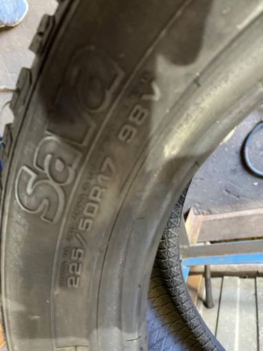 225/50R17 SAVA Зима Комплект Липучка