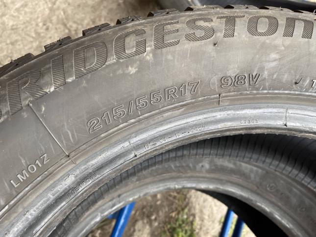 R17 215/55 Bridgestone Зима комплект Липучка