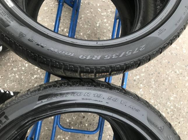 Спарка G30 245 40 19 и 275 35 R19 Pirelli