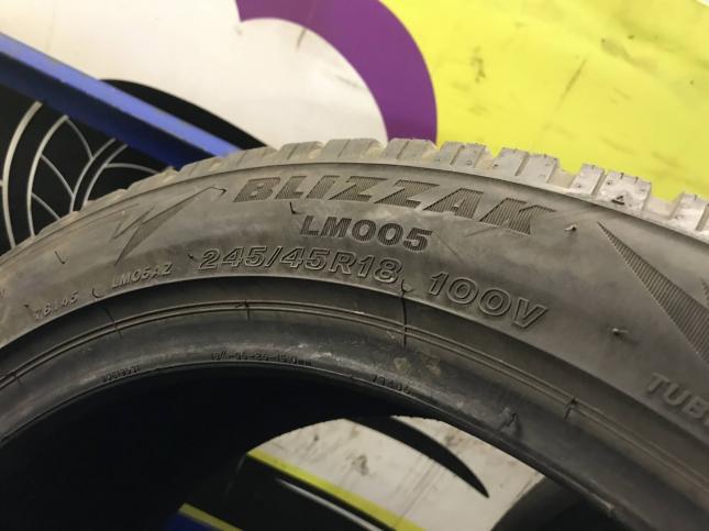 245/45 R18 Bridgestone Blizzak LM005 зимние нешипованные