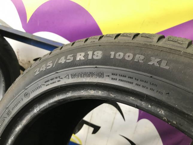245/45 R18 Nokian Hakkapeliitta R зимние шипованные