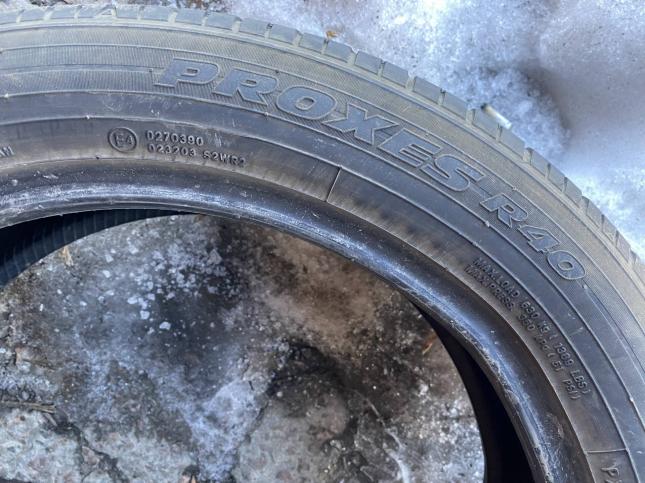 215/50 R18 Toyo Proxes R40 летние