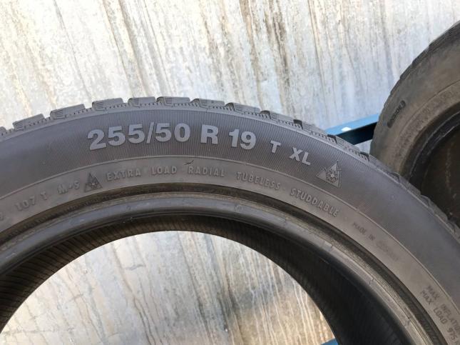 255/50 R19 Continental ContiIceContact зимние шипованные