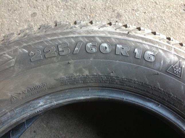 Шины 225 60 16 Michelin Alpin4 98H 2шт