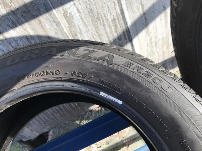 205 60 R16 Bridgestone бу летние шины 205 60 16