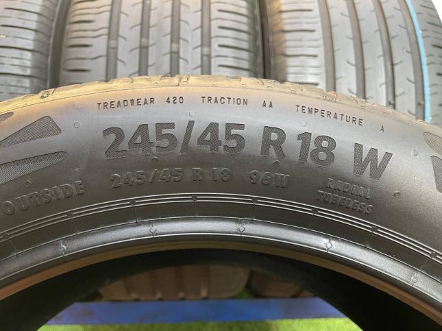 245/45 R18 Continental EcoContact 6 летние