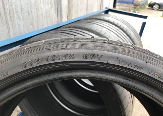 Спарка R19 255/35 225/40 Bridgestone Potenza S001