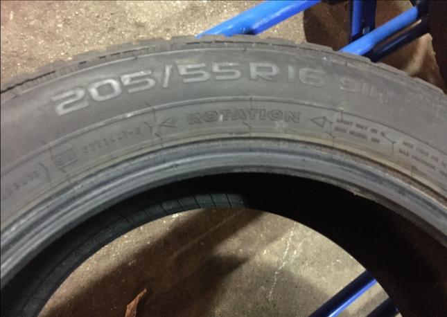 205/55R16 91H Nokian WR D3 две штуки gwf1