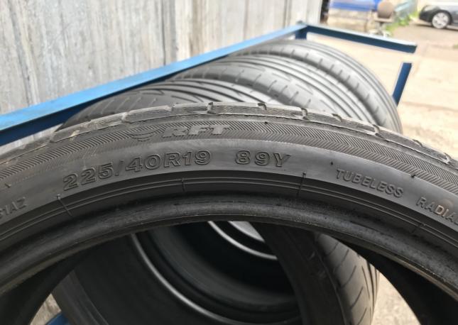 Разноширокие 225/40/19 255/35 Bridgestone S001 RFT