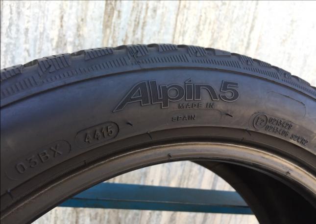 205/50R17 93 Н Michelin Alpin 5 две штуки