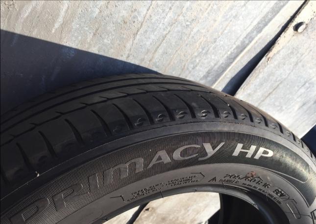 206/60R16 Michelin primacy HP Комплект 92V