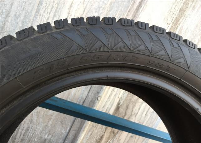 215/55R17 98T Pirelli winter carving eagle пара