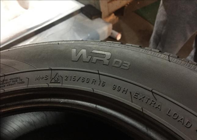 215/60R16 99H XL Nokian WR D3 Комплект