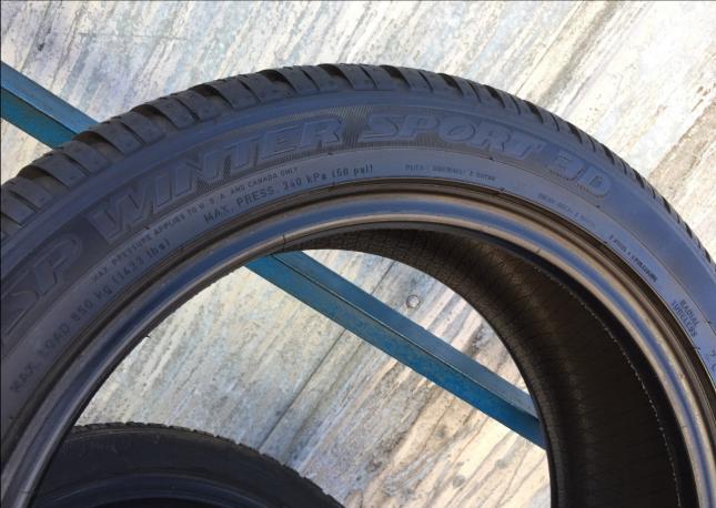 205/50R17 93Н Dunlop winter sport 3D две штуки