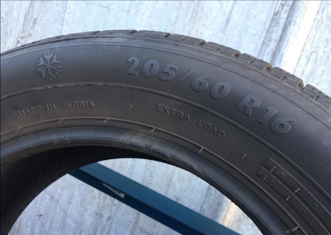 205/60R16 96H Kormoran snow Pro b2 Комплект