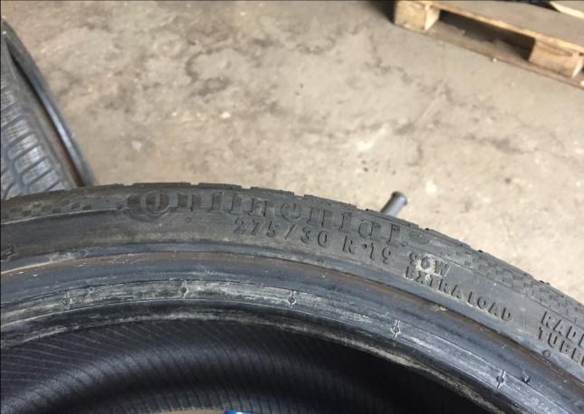 275/30R19 96W Continental C.W.C. TS 810S пара