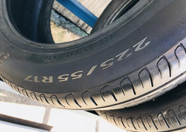 225/55/17 Pirelli Cinturato p7 225 55 17 шины бу