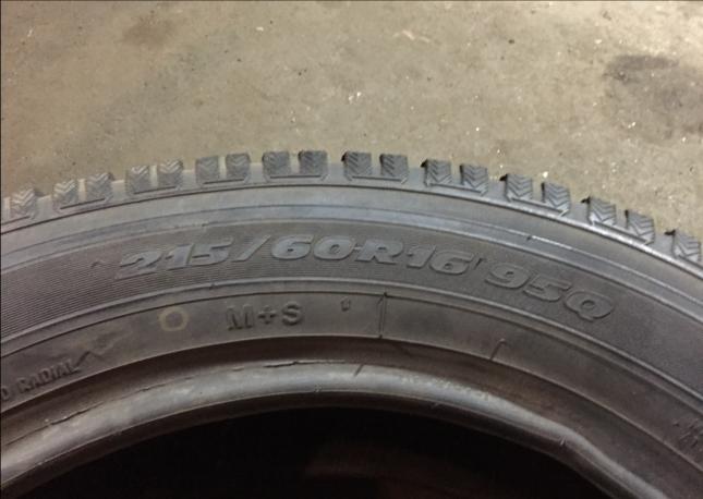 215/60R16 95Q Toyo Garit G4 две штуки Wgr1