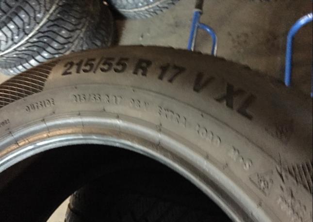 215/55R17 98V XL Continental Winter Cont. TS850P