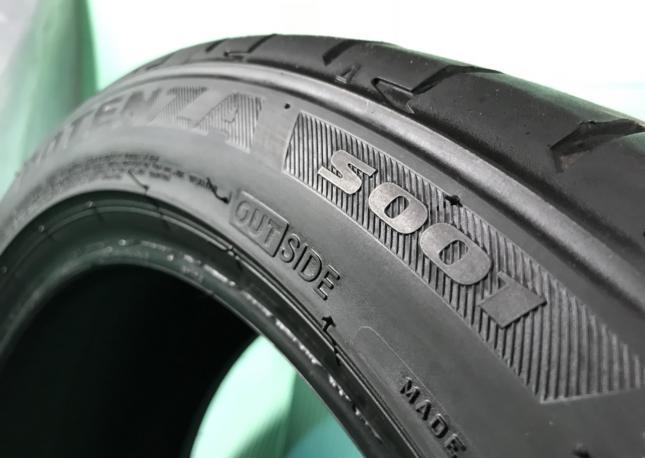 Летние шины R18 на BMW Bridgestone разноширокие