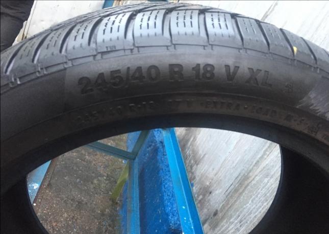 245/40R18 97V XL Continental C.W.C TS850P одно