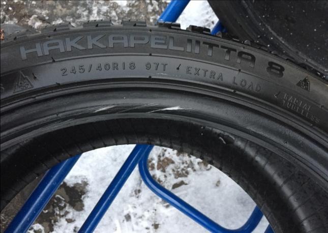 245/40R18 97T Nokian Hakkapelitta 8 Комплект