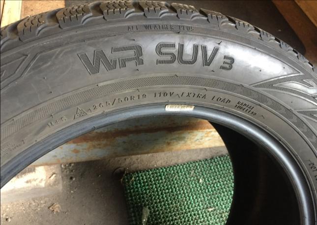 265/50R19 110V XL Nokian WR SUV 3, Комплект