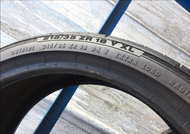 215/35R18 84Y пара Continental sport contact 5