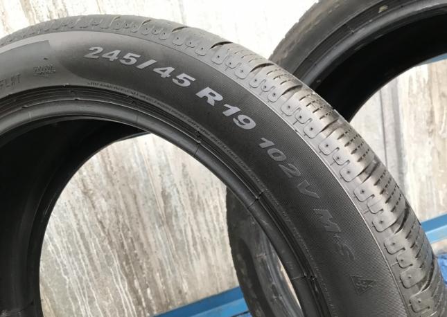 245 45 19 Pirelli Winter Sottzero 2 Runflat 2шт