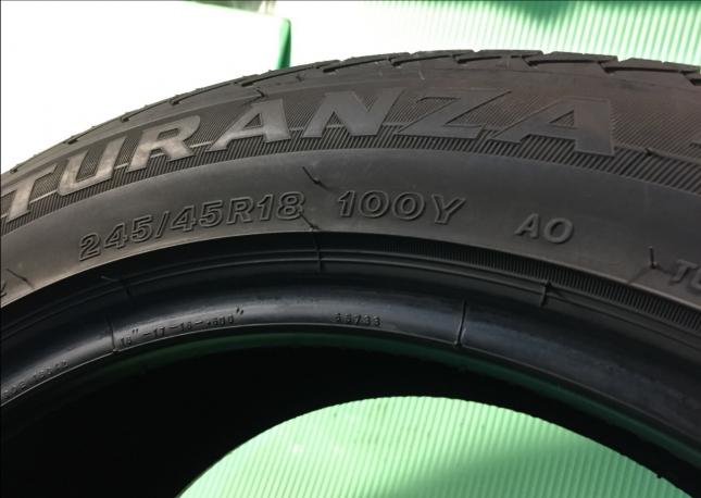 Комплект 245/45R18 Bridgestone turanza ER 300