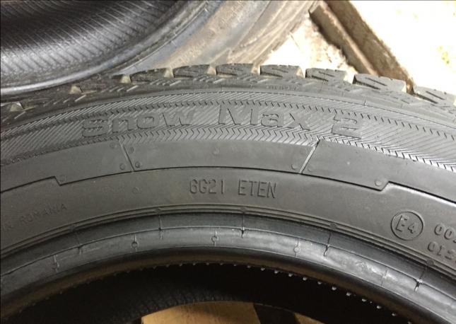 195/65R16C - шка две штуки Uniroyal snow max2