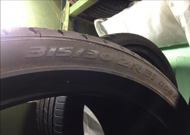 315/40R21 Pirelli Pzero PZ4 две штуки