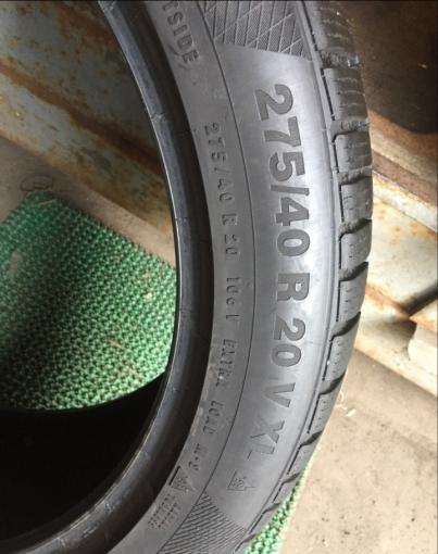 275/40R20 XL Continental winter contact TS850P 2шт