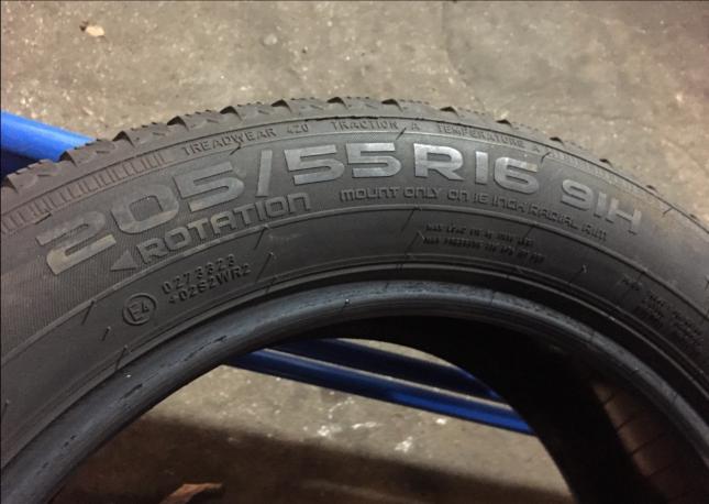 205/55R16 91H Nokian WR D4 две штуки wfg1