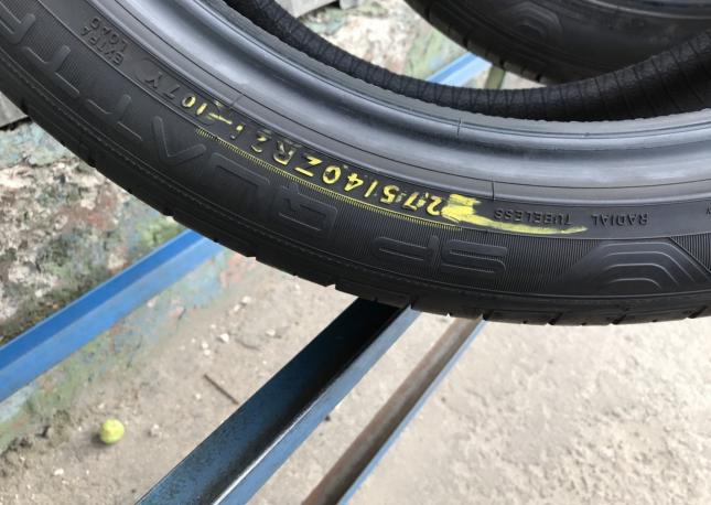 275 40 21 Dunlop sp Quattromaxx 2шт